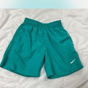 Nike Turquoise Sports Shorts